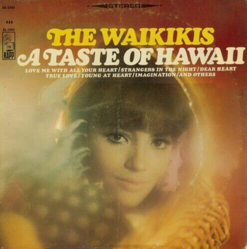 Album cover of A Taste Of Hawaii by The Waikikis