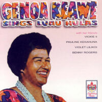 Album cover of Genoa Keawe Sings Luau Hulas by Genoa Keawe