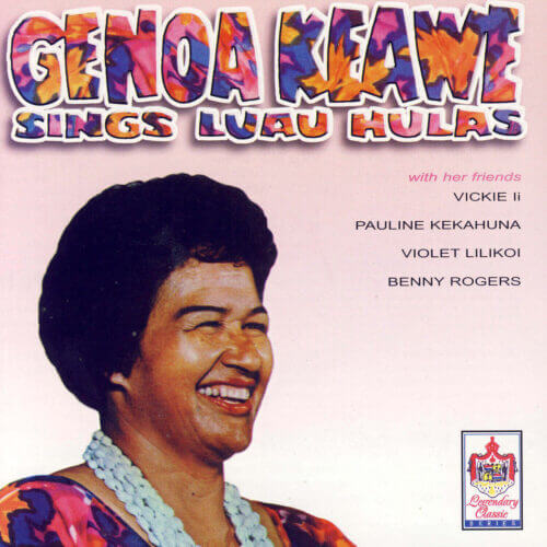 Album cover of Genoa Keawe Sings Luau Hulas by Genoa Keawe
