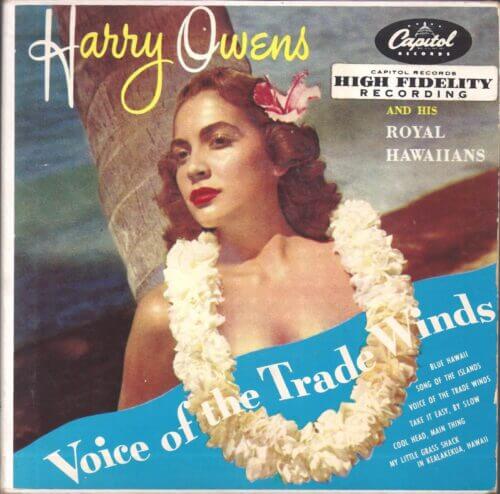 Album cover of Voice of the Trade Winds by Harry Owens and his Royal Hawaiians