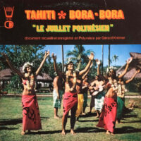 Album cover of Tahiti - Bora-Bora "Le Juillet Polynésien" by Gérard Krémer