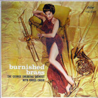 Album cover of Burnished Brass by The George Shearing Quintet