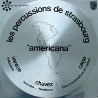 Album cover of Americana by Les Percussions De Strasbourg