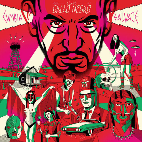 Album cover for Cumbia Salvaje