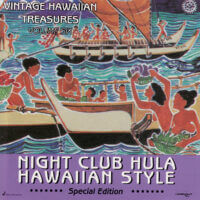 Album cover of Vintage Hawaiian Treasures Vol. 6 - Night Club Hula Hawaiian Style by Various Artists