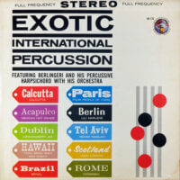 Album cover for Exotic International Percussion