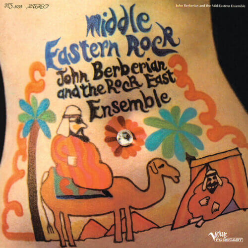 Album cover of Middle Eastern Rock by John Berberbian
