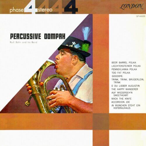 Album cover of Percussive Oompah by Rudi Bohn And His Band