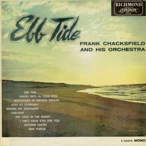 Album cover of Ebb Tide by Frank Chacksfield and His Orchestra