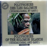 Album cover of Polyphonies Des Iles Salomon by Various Artists