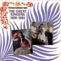 Album cover of Vintage Hawaiian Music - The Great Singers by Various Artists
