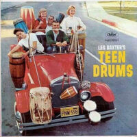 Album cover of Les Baxter's Teen Drums by Les Baxter