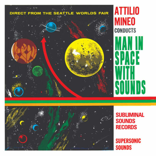 Album cover for Man In Space With Sounds