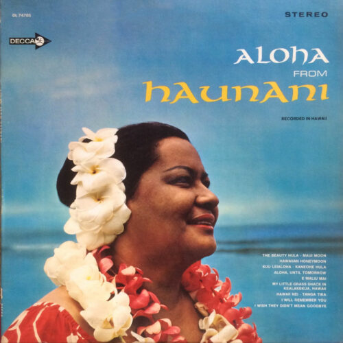 Album cover for Aloha From Haunani