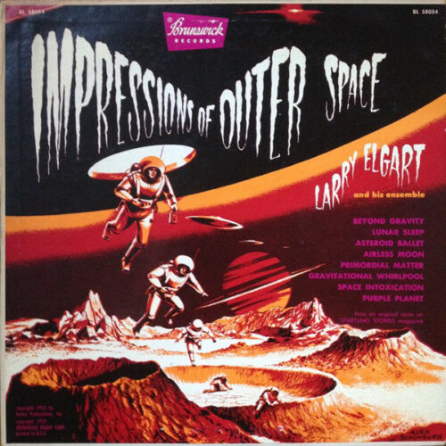 Album cover for Impressions of Outer Space