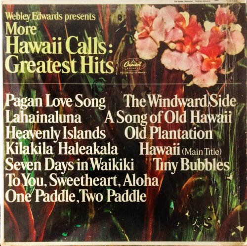 Album cover for More Hawaii Calls Greatest Hits