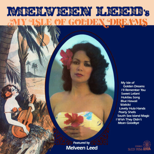 Album cover for Melveen Leed's My Isle of Golden Dreams