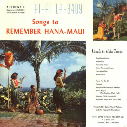 Album cover for Songs To Remember Hana-Maui