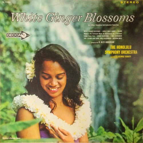 Album cover for White Ginger Blossoms