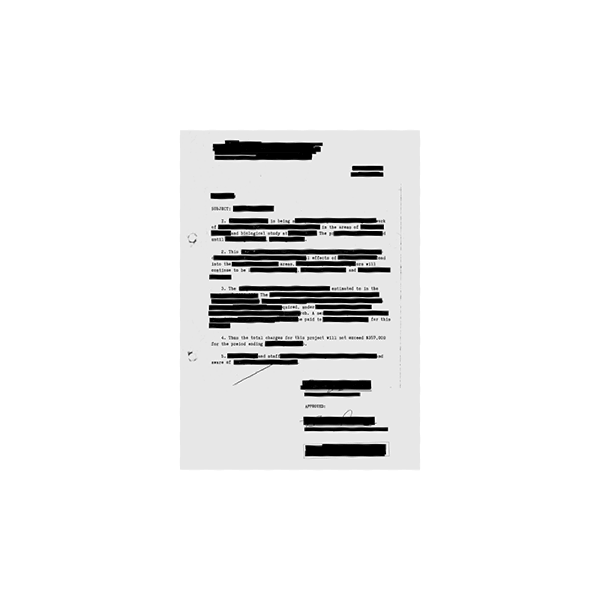 Redacted Document